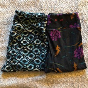 Lularoe Bundle of (2) Leggings - One Size